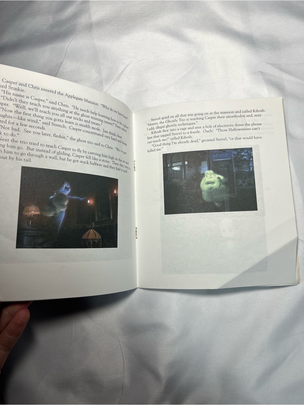 Vintage 1998 Casper A Spirited Beginning Paperback Book Rare‎ Movie Tie In - Picture 3 of 5